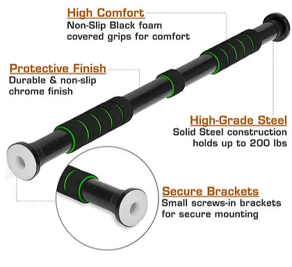 Enhance Upper Body Strength with the Door Chin-Up Bar